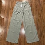 Lovers + Friends Pants Womens Small Wide Leg Light Green Pleated Pockets New Photo 0