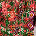 Truth NYC loose fit dress roll tab sleeves multicolor women’s Size Medium Photo 9