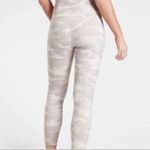 Athleta Women's Camo 7/8 Ankle Leggings Brown Size M High-Rise Yoga Photo 1