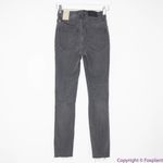 Madewell NEW Curvy High-Rise Skinny Jeans in Black Sea, 24 Photo 6