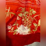 Anthropologie  / Floreat | Cotton Embroidered Cap Sleeve Crane Dress, Sz 4 Photo 6