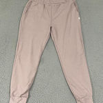 Vuori DreamKnit Performance Joggers Women M Pink Pull On Photo 0