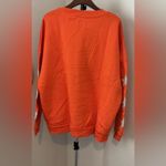 NFL Cleveland Browns Game Couture Oversized Orange Sweatshirt Size Large Photo 4