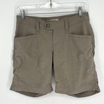 Royal Robbins Classic Bermuda Hiking Shorts in Sandstone Women’s Size 4 Photo 0