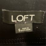 Loft Women's Black Leggings Size S Casual Mid Rise Solid 25" Inseam Photo 6