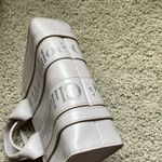 Chloé woody rare color pristine small leather tote crossbody in nomad beige Photo 4