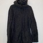 Co Op Mfg. Co. Vintage Y2K Long Sleeve Fleece Hoodie Sz M Acrylic Wool Gray Size M Photo 0