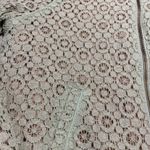 Victoria Beckham for Target Sage Mint Green Lace Bomber Jacket Size Small Photo 3