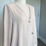 Fred David  Tan Button Blouse-NWT Photo 1