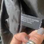 Vintage leather veteran of foreign wars bomber jacket XL Black Photo 11