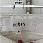 Ba&sh EUC  Cream White Jeans 26 Crop PERFECT! Photo 2