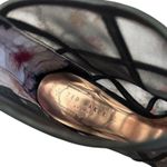 Ted Baker London Taminaa Mesh Peep Toe High Heel Back Cut Out Bootie 37.5 NWOB Photo 9