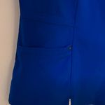 HeartSoul Women's Vivid Blue Scrub Top Photo 3