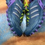 Adidas  Kanadia TR Trail running shoes purple gray yellow size 8 Photo 2