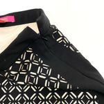 Catherine Malandrino A-line Skirt Laser Cutout design Black Bussiness Size 6 NWT Photo 8