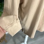 Aerie • lace up oversized hooded pullover sweater Photo 5