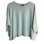 ASOS Relaxed Fit Blouse in Pale Green Photo 0