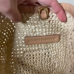 Stoney Clover Lane New  Raffia Woven Scoop Tote Fresh From Hamptons CS patchs Photo 4