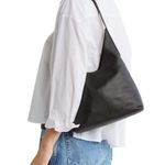 Lucky Brand Black Leather Shoulder Bag Photo 1