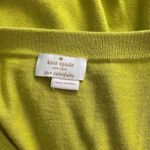 Kate Spade yellow silk cardigan Photo 3