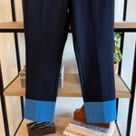 Ann Taylor NWT High-Rise The Ankle Colorblock Hem Career Dress Pant Trouser, 6 Photo 4