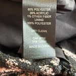 Maison D’Amelie. Paris Plaid Pink Black Tweed Mini Skirt Pockets Metallic Thread Photo 9