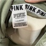 PINK - Victoria's Secret PINK by‎ VS velvet hoodie size Large Photo 2
