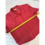 Amanda Smith Petite Red Sleeveless Midi Dress & Short Sleeve Cardigan Set Sze 8 Photo 8