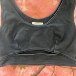 Aritzia wilfred free black cut out sports bra Photo 6