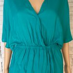 Teal Blouse, XL Green Photo 1