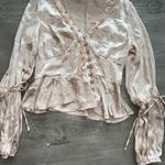 Nasty Gal Satin Blouse Photo 1