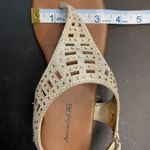 American Eagle Gold Sandals Photo 6
