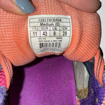 Brooks Adrenaline GTS 15 Running Shoes Womens 11 Purple Orange Athletic Sneaker Photo 4