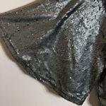 Free People  Manuka Sequin Mini Dress Women's Small Silver Drop Waist Party NWOT Photo 11