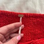 Free People  orange linen tube top Photo 2