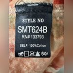 POL  Abstract Print Sleeveless Shirt Dress NWOT Large Photo 5