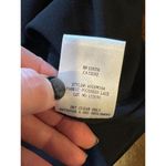 Helmut Lang  Black Puckered Lace Detail Scoop Neck Short Cap Sleeve‎ Top Size M Photo 10