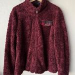Pendleton  full zip cozy jacket XL maroon Photo 2