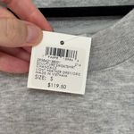 Club Monaco NWT Sculpture Cropped Sweatshirt in Light Heather Gray - Size S Photo 5