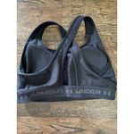 Under Armour  Black Compression Sports Bra Crossback Medium Photo 3