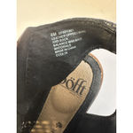 Sofft Nalda Sandals Size 6 Black Leather Peep Toe Perforated Sling Back Zipper Photo 10