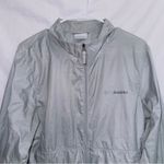 Columbia Women's Gray Windbreaker Full Zip Rain Jacket size XS Photo 3
