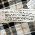 ZARA  Plaid Mini Skirt Wrap With Tie Black Tan Photo 6