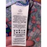 BODEN Marina Cherry jersey shirt WOMENS SIZE 14 100% cotton Blue Photo 4