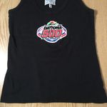 Womens Vintage Nascar 47th Annual Daytona 500 Great American Race 2005 Tank Med Black Photo 1
