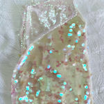  Iridescent Sequin Mini Dress Size S #urbanoutfitters #sequindress #iridescent #y2kfashion  #nightout Photo 0