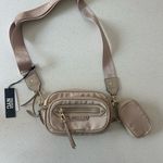 Madden Girl Madden NYC Women's Mini Convertible Crossbody Bag Beige NWT Photo 1