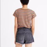 Madewell  Relaxed Denim Shorts Women’s Size 26 Black Calverley Wash AJ243 Photo 1
