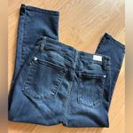 Judy Blue Celeste Super Dark Wash Capris With Side Slit 11/30 Photo 6