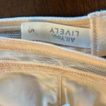 NWT All You Lively Neutral Bralette Bra Cream Tan Unpadded Small Photo 4